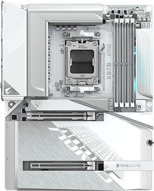Gigabyte X870 Aorus Stealth Ice