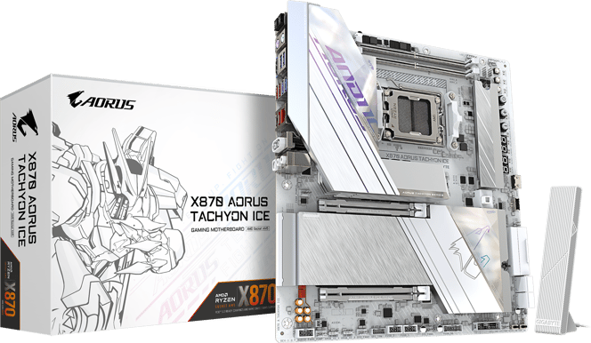 Gigabyte X870 Aorus Tachyon Ice