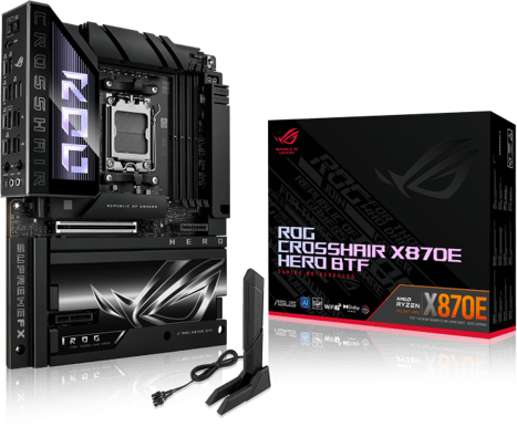 ASUS ROG Crosshair X870E Hero BTF