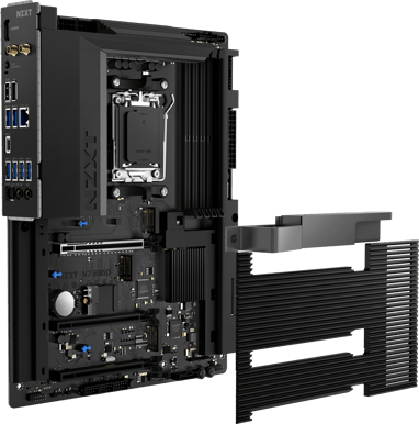 NZXT N7 B850 Svart