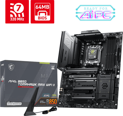 MSI MAG B850 Tomahawk Max WIFI II