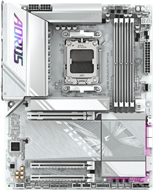 Gigabyte X870E Aorus Elite WIFI7 Ice