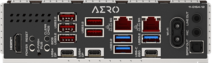 Gigabyte X870E Aero X3D Dark Wood
