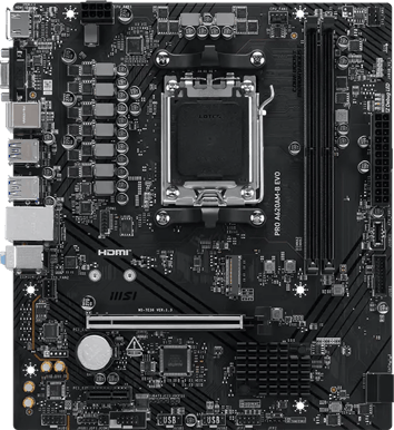 MSI Pro A620AM-B EVO