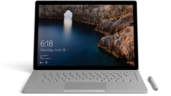Microsoft Surface Book i7 16GB 512GB SSD GTX 965M