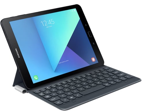 Samsung Book Cover Keyboard för Galaxy Tab S3 Grå