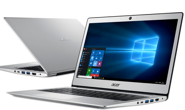 Acer Aspire Swift 1 Silver Quad Core 4GB 128GB SSD