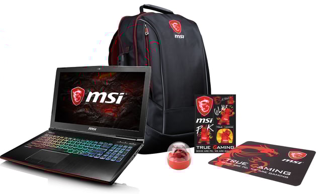 MSI GE62VR 7RF i7 16GB 256GB SSD GTX 1060