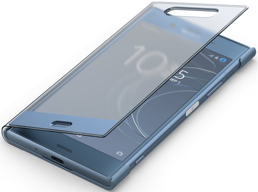 Sony Style Cover Touch Xperia XZ1 Blå