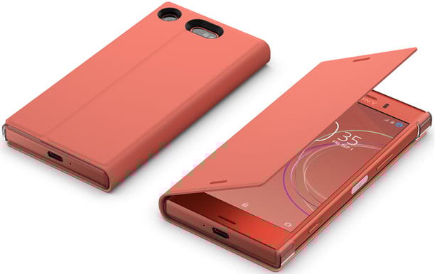 Sony Style Cover Touch Xperia XZ1 Compact Rosa