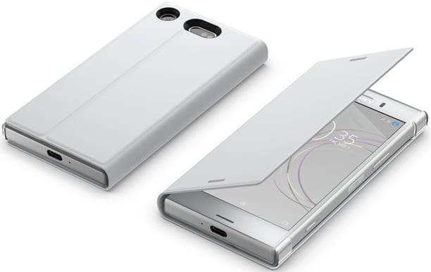 Sony Style Cover Touch Xperia XZ1 Compact Vit