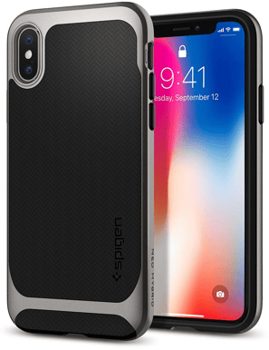 Spigen Neo Hybrid iPhone X Gunmetal