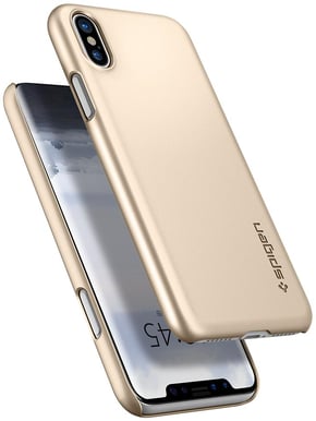 Spigen Thin Fit iPhone X Champagne Gold