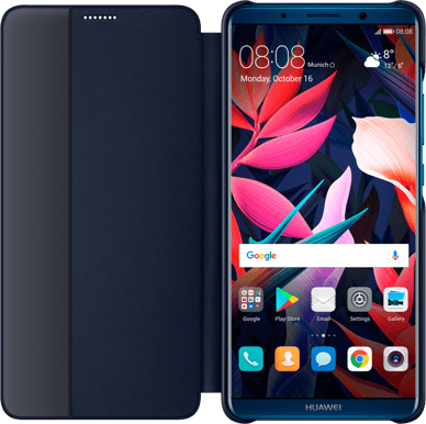 Huawei Mate 10 Pro Flip Cover Blå