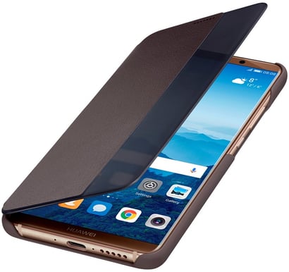 Huawei Mate 10 Pro Flip Cover Brun