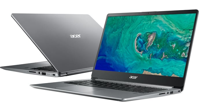 Acer Aspire Swift 1 2018 Silver Quad Core 8GB 256G