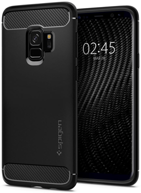 Spigen Rugged Armor Galaxy S9 Matte Black