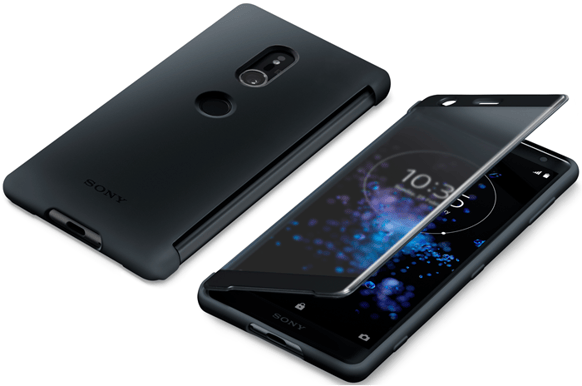 Sony Style Cover Touch Xperia XZ2 Svart