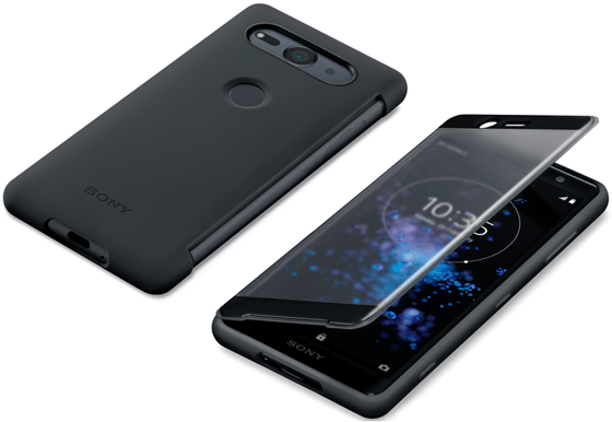 Sony Style Cover Touch Xperia XZ2 Compact Svart
