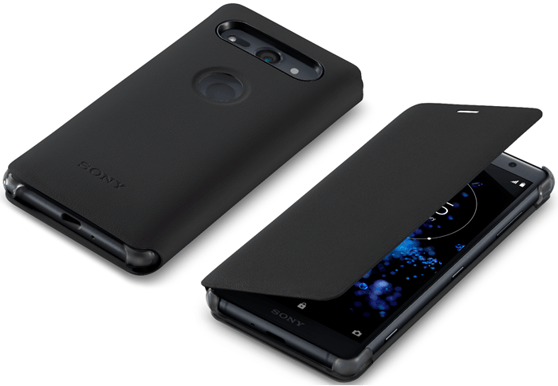 Sony Style Cover Stand Xperia XZ2 Compact Svart