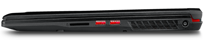 MSI GE63 Raider RGB i7 16GB 256GB SSD + 1TB HDD GTX 1060