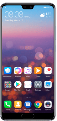 Huawei P20 Blå