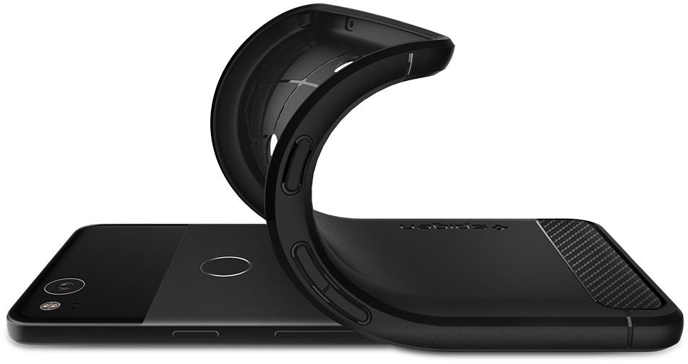 Spigen Rugged Armor Google Pixel 2 Black