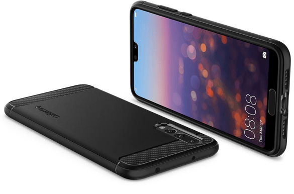 Spigen Huawei P20 Pro Rugged Armor Black