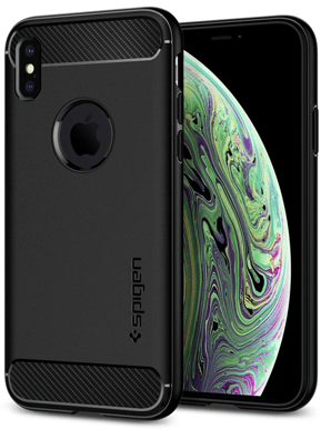 Spigen Rugged Armor iPhone Xs Black