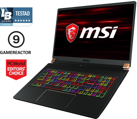 MSI GS75 Stealth 8SF - i7 16GB 512GB RTX 2070 144Hz