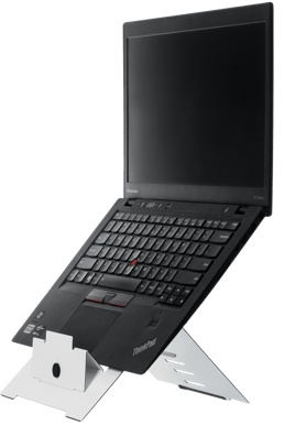 R-Go Riser Flexible Laptopstativ Vit