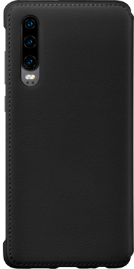 Huawei P30 PU Wallet Black