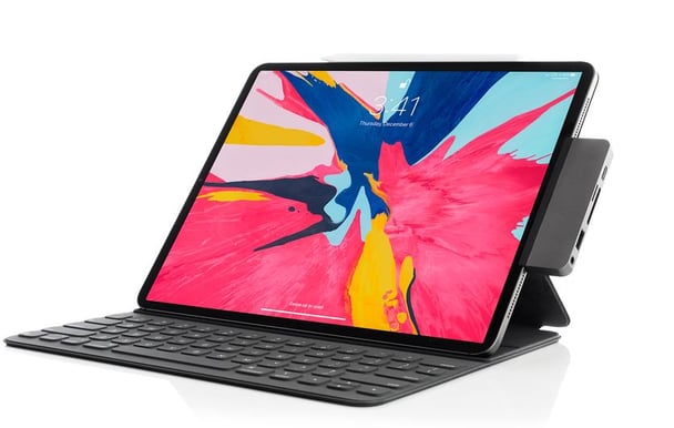 Hyperdrive 6-in-1 USB-C iPad Pro Silver