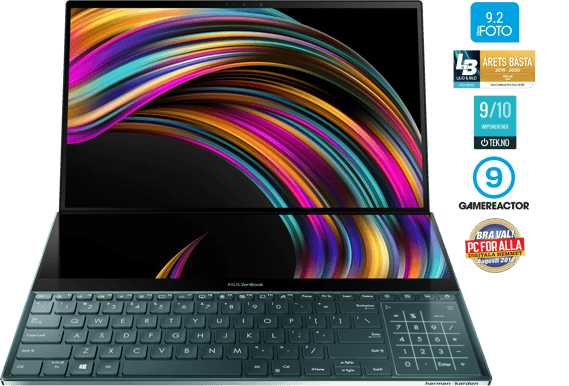 ASUS ZenBook Pro Duo 15 UX581 - 15,6" | i7 | 16GB | 1TB | RTX 2060