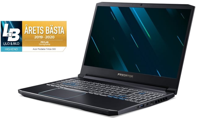 Acer Predator Triton 500 - 15,6" | i7 | 32GB | 2TB | RTX 2080 | 300Hz