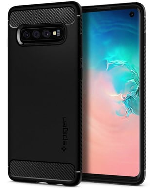 Spigen Rugged Armor Galaxy S10 Svart
