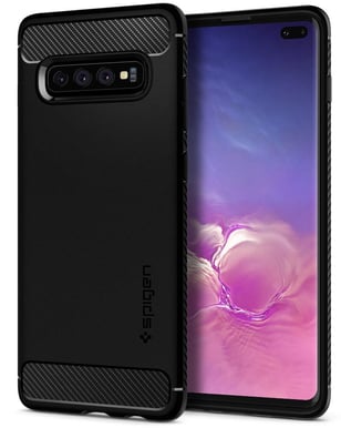 Spigen Rugged Armor Galaxy S10+ Svart
