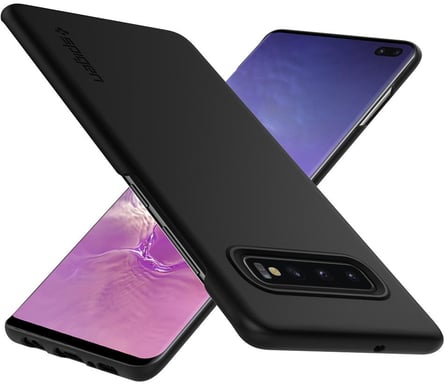 Spigen Thin Fit Galaxy S10+ Svart