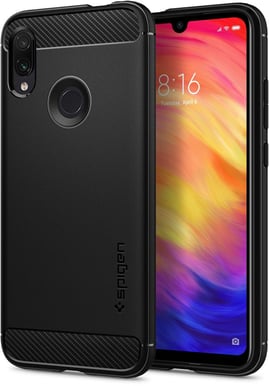 Spigen Rugged Armor Redmi Note 7 Svart