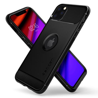 Spigen Rugged Armor iPhone 11 Pro Max Svart