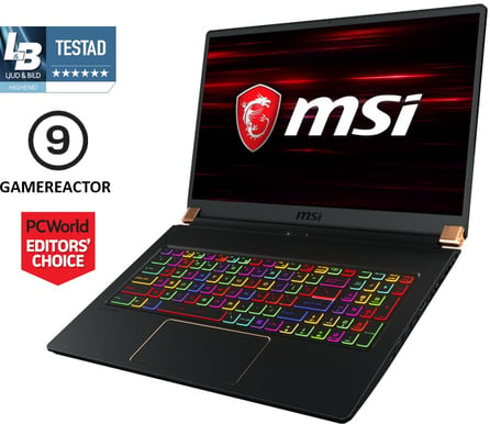 MSI GS75 Stealth 9SF - 17,3" | i7 | 32GB | 1TB | RTX 2080 | 240Hz