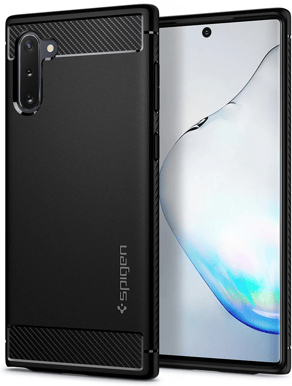 Spigen Rugged Armor Galaxy Note 10 Svart