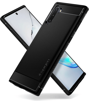 Spigen Rugged Armor Galaxy Note 10 Svart
