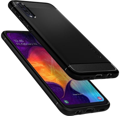 Spigen Rugged Armor Galaxy A50 Svart