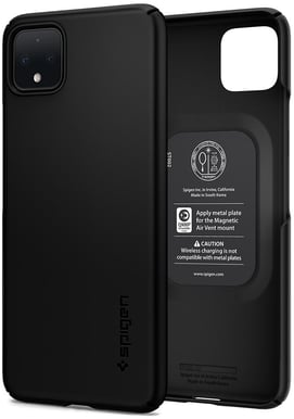 Spigen Thin Fit Pixel 4 Svart