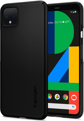 Spigen Thin Fit Pixel 4 XL Svart