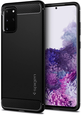 Spigen Rugged Armor Galaxy S20+ Svart
