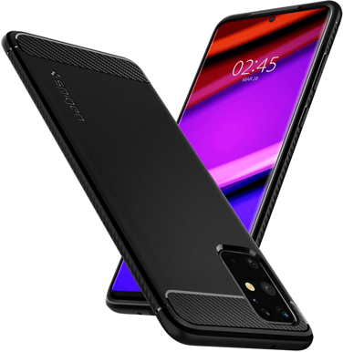 Spigen Rugged Armor Galaxy S20+ Svart