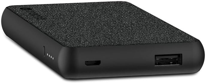 Mophie Powerstation integrerad Lightningkabel 6000 mAh Svart
