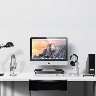 Satechi Monitorstativ Aluminium Slim Svart